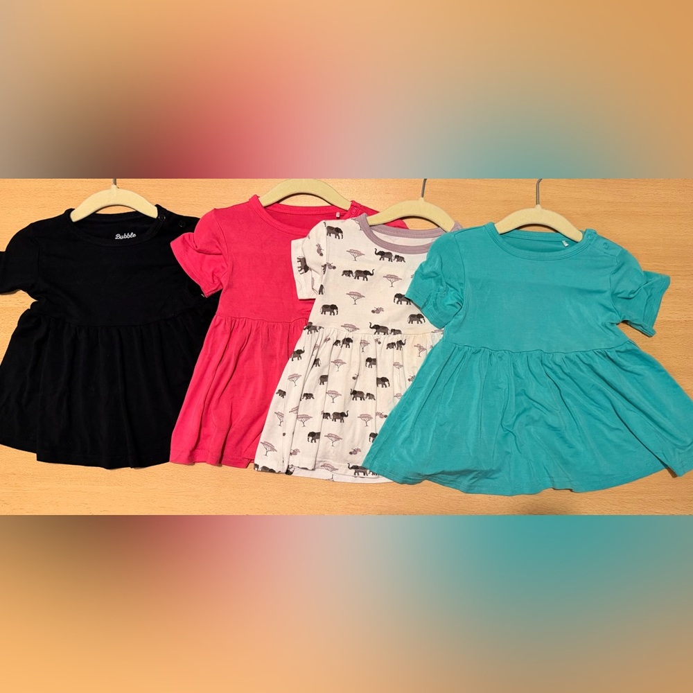 (2 for $55) Bubble Baby Toddler Peplum tops